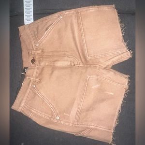 cute brand new urban outfitters brown shorts